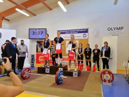 Zleva: J. Švecová, M. Skleničková, S. Jeřábková